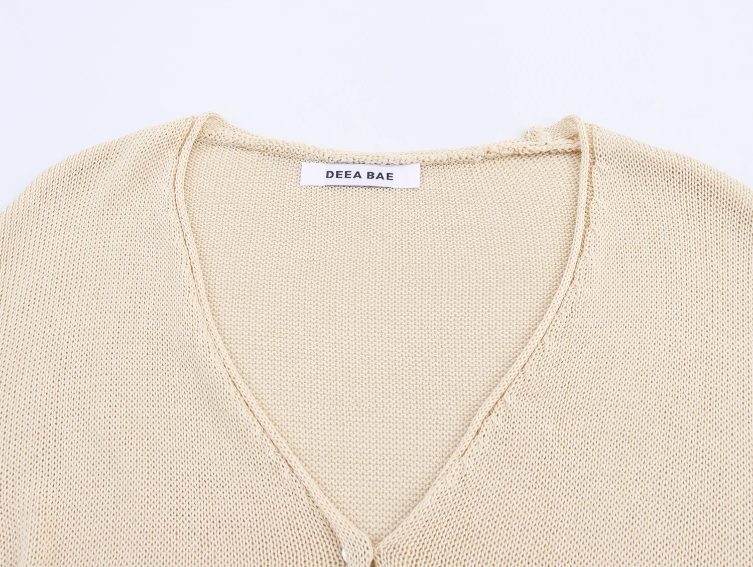 KONDALA Casual 2025 Knit Solid Sashes Vintage Women Sweaters V-Neck Loose Single Breasted Streetwear Chic Elegant Mujer Knitwear