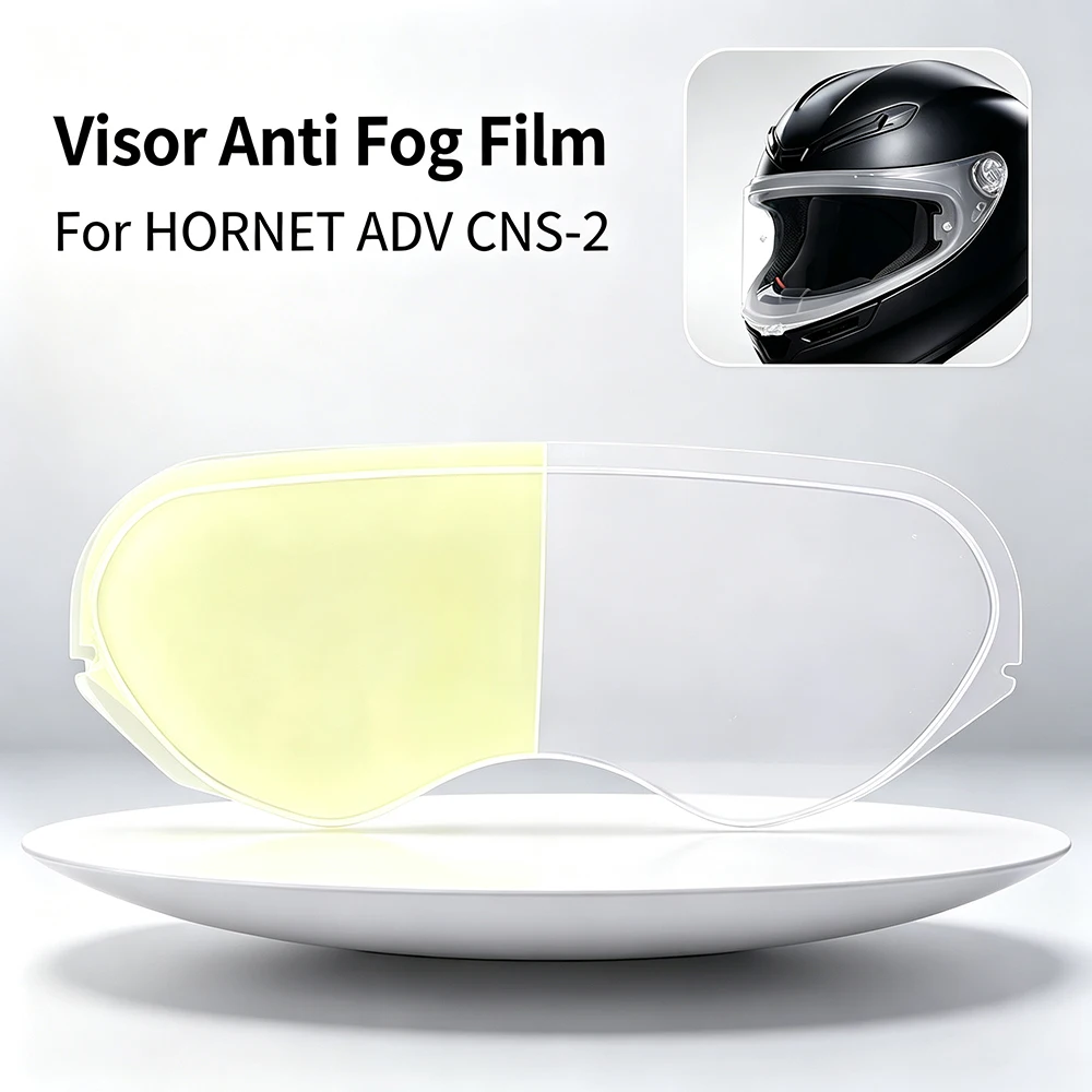 Anti-fog Sticker For SHOEI HORNET ADV CNS-2 Mtorcycle Helmet Visor Anti Fog Film Anti-fog Insert Sticker Accessories