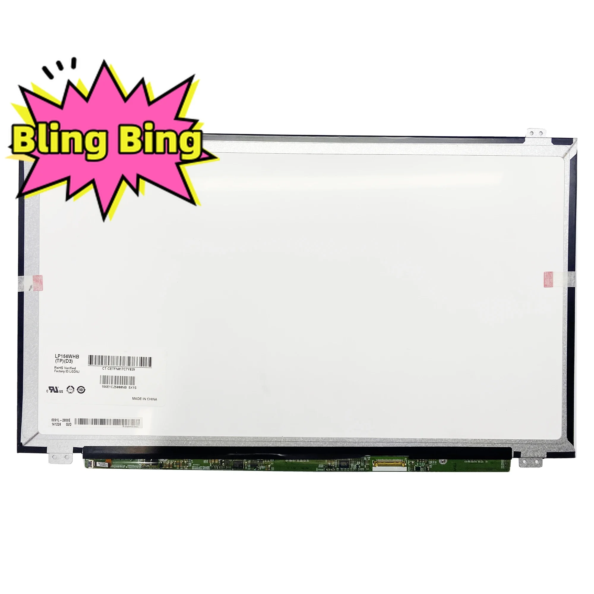 lp156whb-tpd3-156-pouces-1366-×-768-30-broches-panneau-d'affichage-lcdseek-lcd-ecran-led