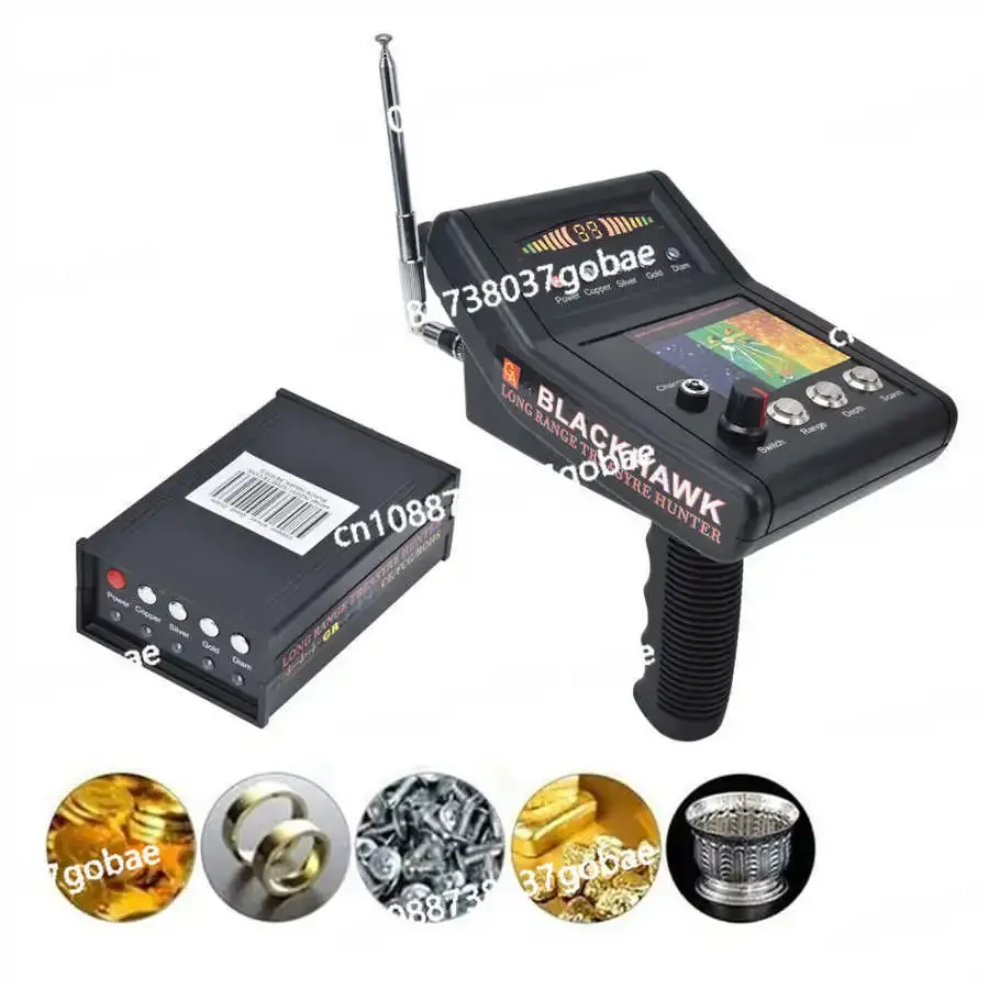 Large Depth and Large Range Underground Remote Metal Detector Field Detection Gold, Silver and Copper Mine Treasure Hunting