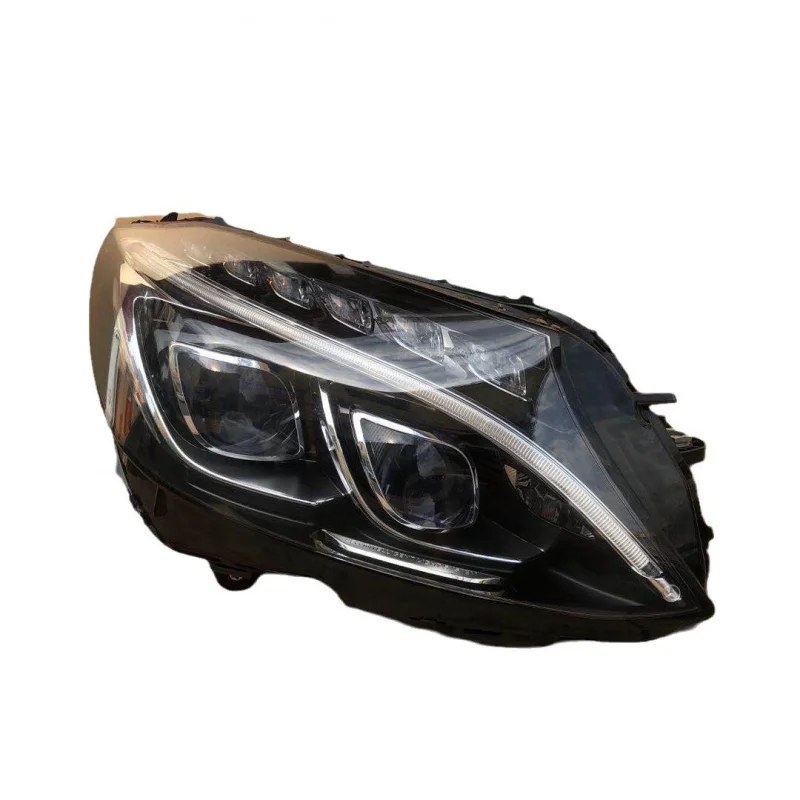 

Подходит для фар Mercedes-Benz W205 C180 C200 C260L C300 C-Class, оригинальные б/у запчасти