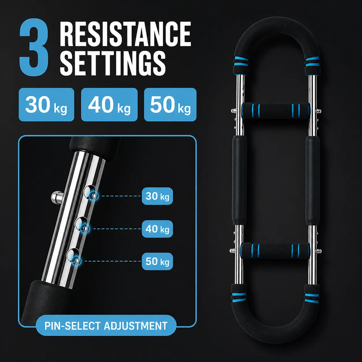 Versatile Twister Arm Trainer Adjustable Intensity Chest Exercise Equipment for Home Fitness Enthusiasts Premium