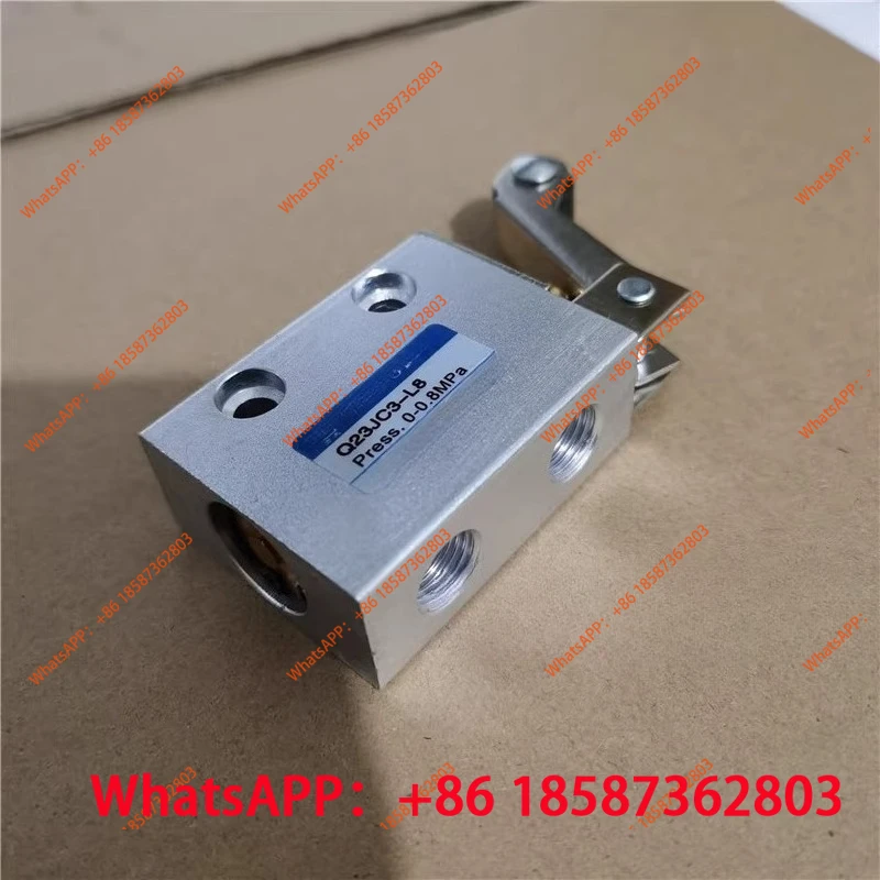 ورقة كأس آلة الأسطوانة نوع صمام ميكانيكي Q23JC3-L8 رافعة نوع Q23JC3-L6 آلة صمام التحكم اثنين موقف المحملة