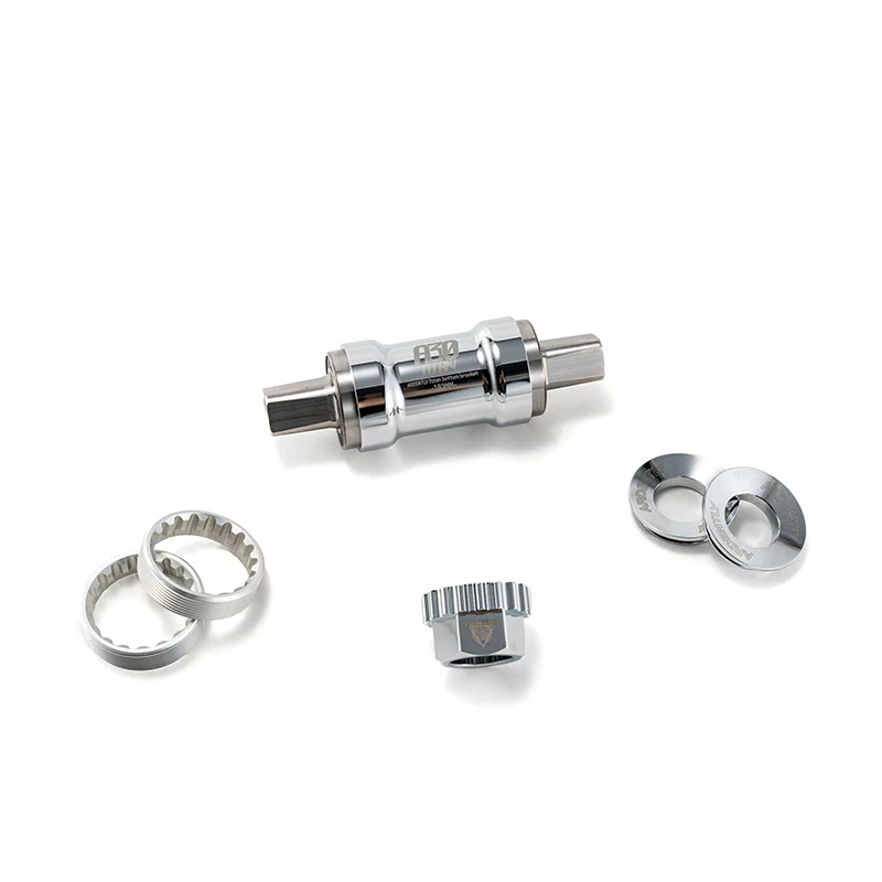 RDENTLY مربع سبائك التيتانيوم الموضوع عدة Fxied والعتاد الدراجة المحور كرانسيت جزء الدراجة كرانسيت رمح دراجة أسفل قوس دراجة B