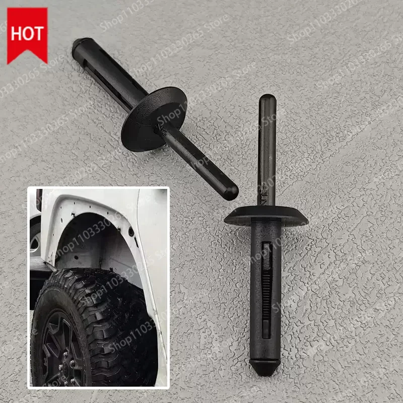 Car fender, wheel arch buckle, universal front and rear wheel mudguard clip, core pulling rivet, fender fastening buckle tools
