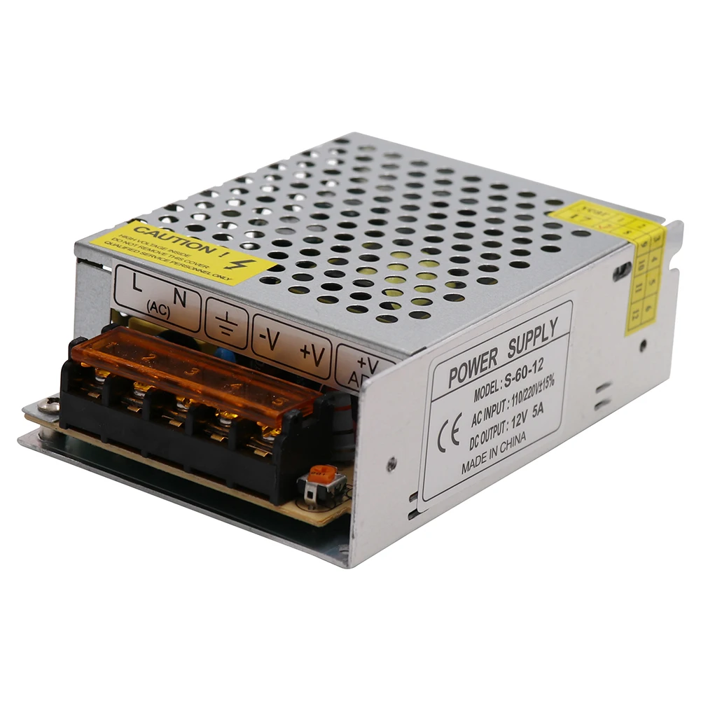 10W-500W Switching Power Supply Transformers Adapter AC110V 220V To DC 5V 12V 24V Power Supply Source Adapter For Led Strip