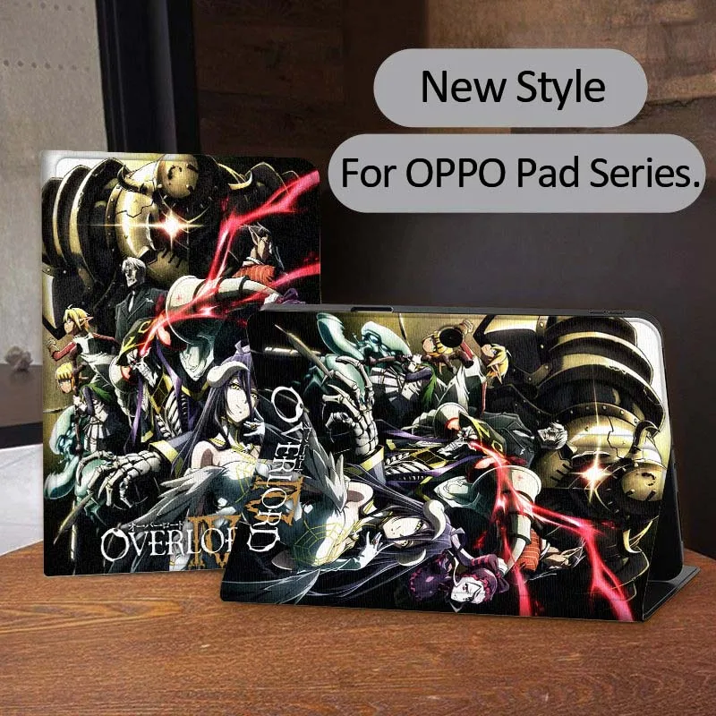 

D-Duels O-Overlords Anime Tablet Case For OPPO Pad 2 3 4 11 SE X Air 2 Neo Pro 12.1 10.36 11 11.4 13.2 Inch