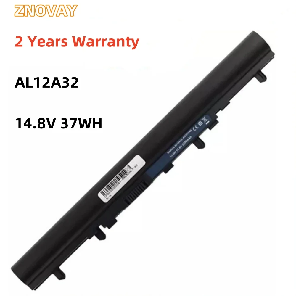 

ZNOVAY AL12A32 AL12A72 Laptop Battery For Acer Aspire V5 V5-171 V5-431 V5-531 V5-431G V5-471 V5-571 V5-471G V5-571G 14.8V 37WH