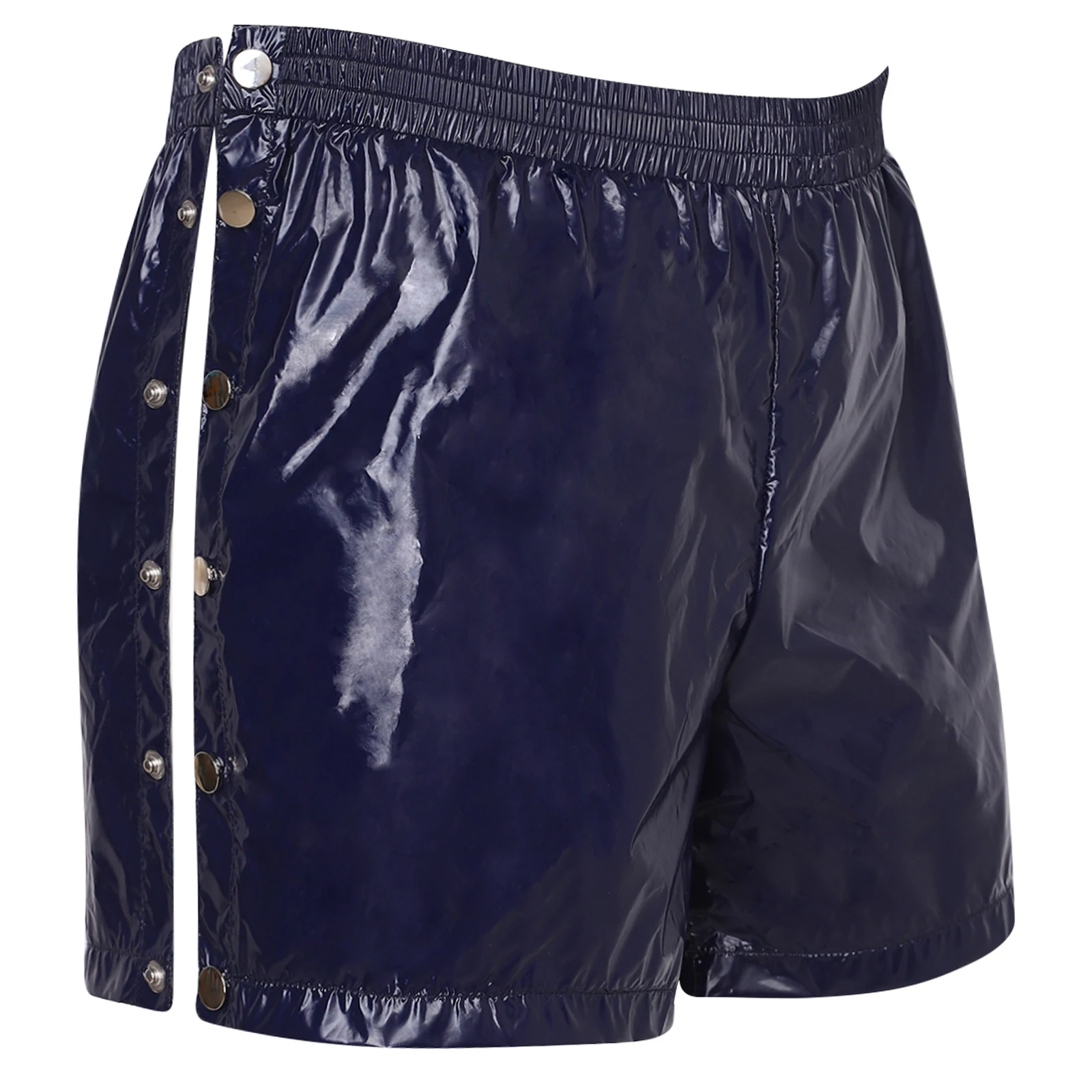 Men Women Tear-away Buttons Waterproof Adaptive Shorts Incontinence Diaper Cover Elderly Special Needs Clothing Swim Trunks