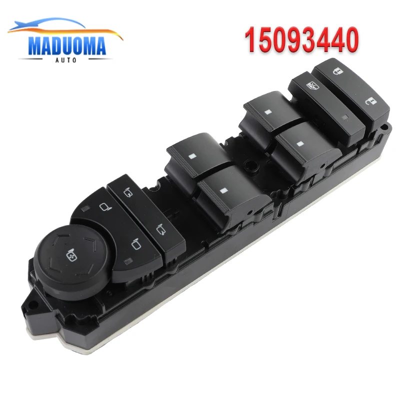 

New Window Switch Car Accessories 15093440 225982964AA 15906881 for Cadillac Escalade Chevy Silverado GMC Yukon Sierra 1500 2500