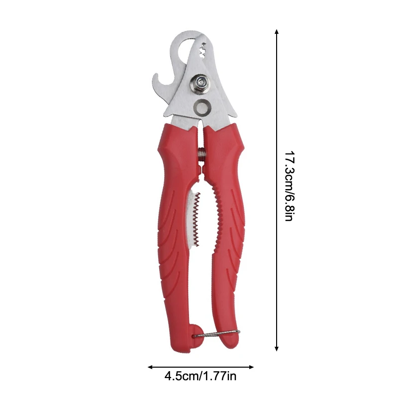 Snail Tail Cutter With Bottle Opener Professional Snail Scissors Pliers No Slippage Field Snail Scissors Seafood Tool