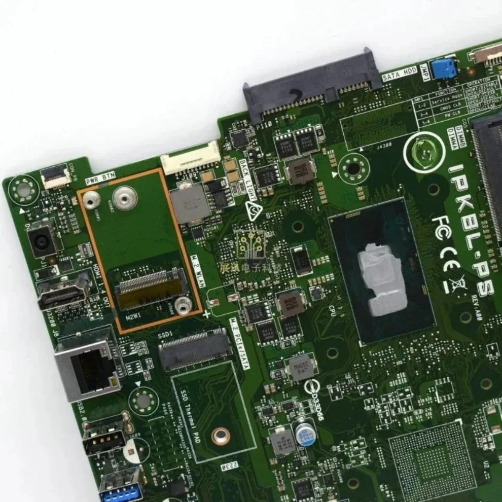 Used For Dell 3277 3477 IPKBL-PS main board CR1TT DMRPP 9C4TN 25M63    (store code: 0656)