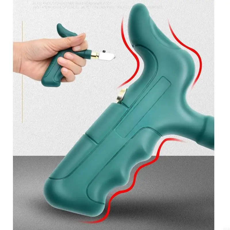 A2UD 2-in-1 tragbarer Fliesenschneider, Glasfliesenschneider-Werkzeugsatz, manuelle Fliesenschneidwerkzeuge