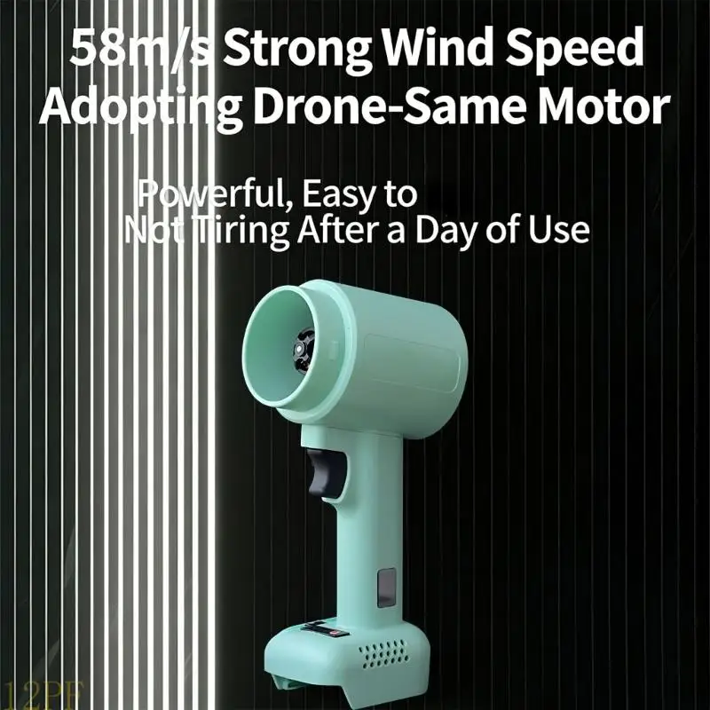 12PF Easy To Carry Blower Offering 58m/s Wind Rate excellent For Particle Elimination From Task Zones And Walkways