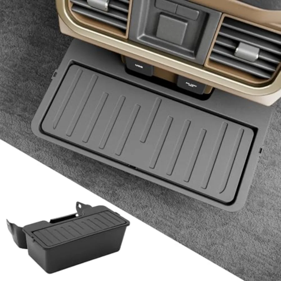 

Trash Can 2021-2025 2026 Ford F150 Trash Bin One-Touch Garbage Can Push-to-Open Trash Bin Extra Rear 2nd Row 7.4L Center Consol