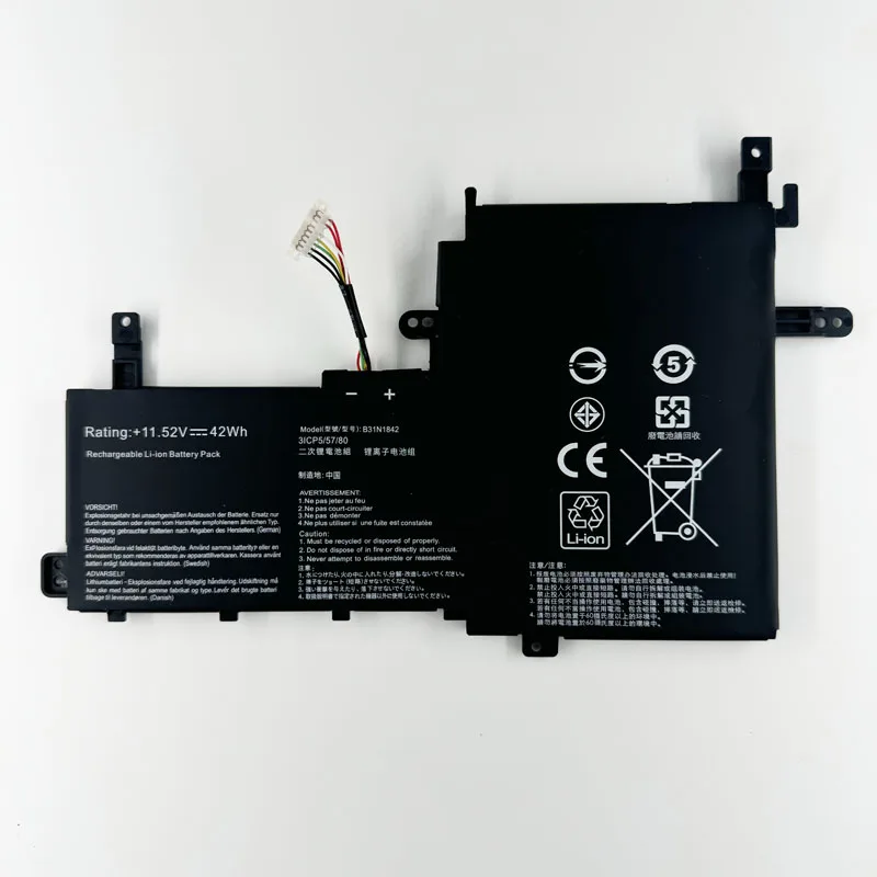B31N1842 Laptop Battery For ASUS VivoBook 15 F513EA K513E KM513UA M513IA S513EA S531F S533UA X513EA X531FA X531FL