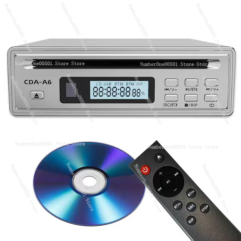 

Аудиофильский CD-плеер с функцией CD Grab, проигрыватель CD-альбомов, поддержка USB-накопителей, Bluetooth 5.3, порт для наушников, оптический выход.