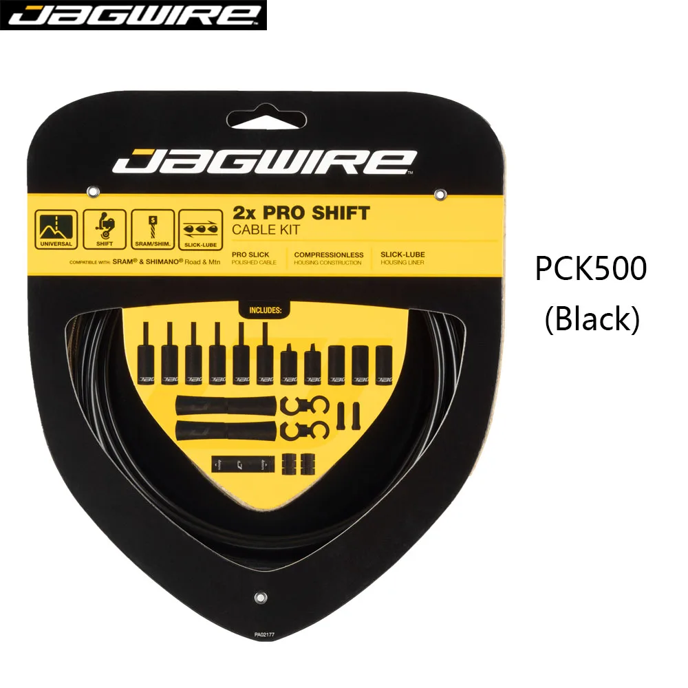 JAGWIRE 2X Pro Shift Kit Hochpräzises Schleifen Edelstahl Mountainbike Schaltleitung Rennrad Übertragungsleitung – Detail 6