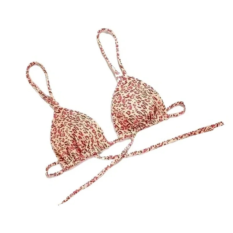 

Women Sexy Leopard Print Bikini Set Bathing Suits Swimwear Thong Swimsuit Two Pieces Swimming Suit Beachwear Brazilian Biquini