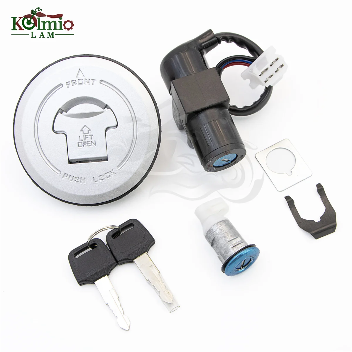 

Fit for Honda MSX125 GROM125 AC 2014 - 2015 Ignition Switch Fuel Gas Cap Key Lock Set GROM 125 MSX 125