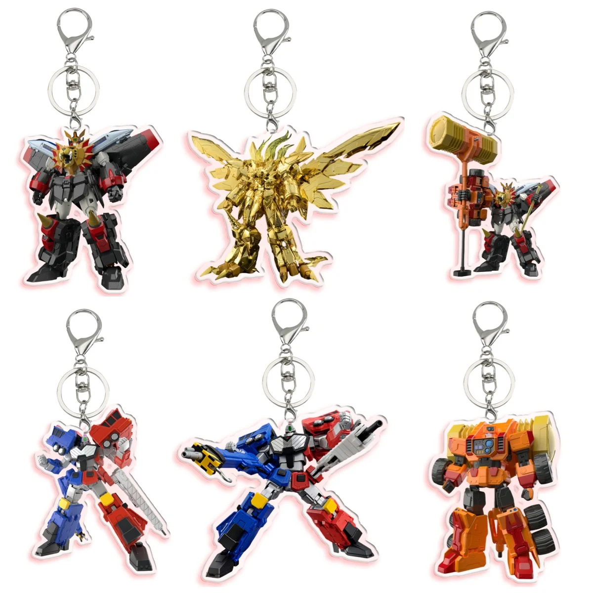 Super Robot Wars Der König der Braves GaoGaiGar Gunbuster Godmars Aktionsspielfiguren Acryl Anhänger Anime Classics Spielzeug