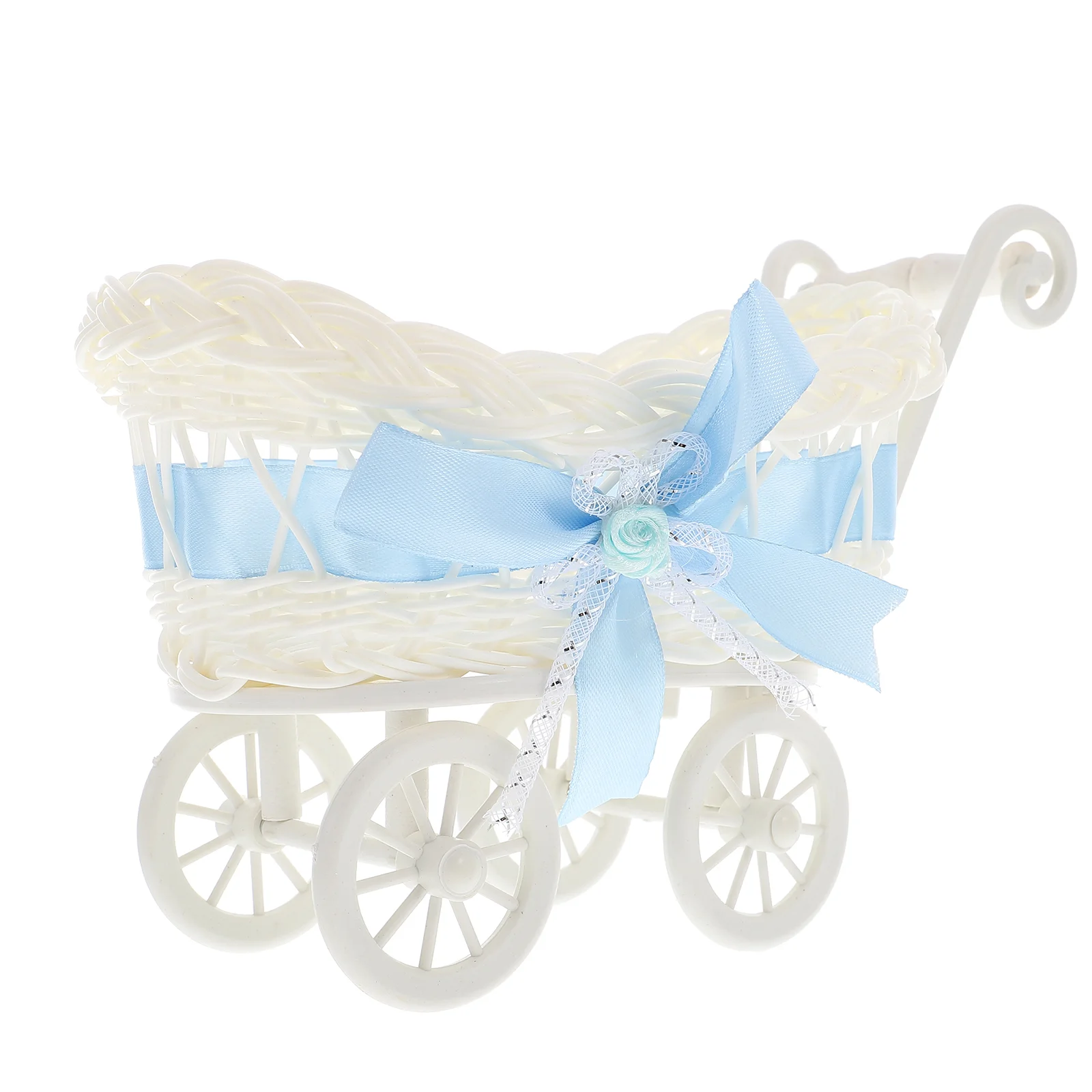 Baptism Favor Basket Party Woven Baskets Car Seat Cutie Baby Shower Decorations Travel