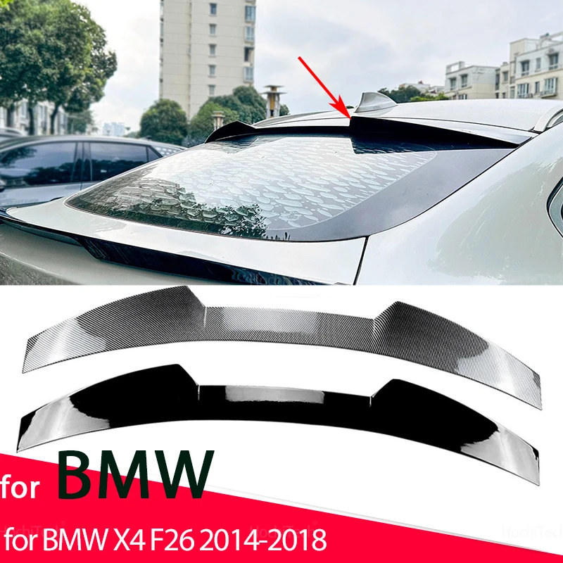 

Для BMW X4 F26 2014 2015 2016 2017 2018 задняя крышка багажника, верхний спойлер, крыло, задняя дверь, сплиттер, спойлеры для губ, глянцевые