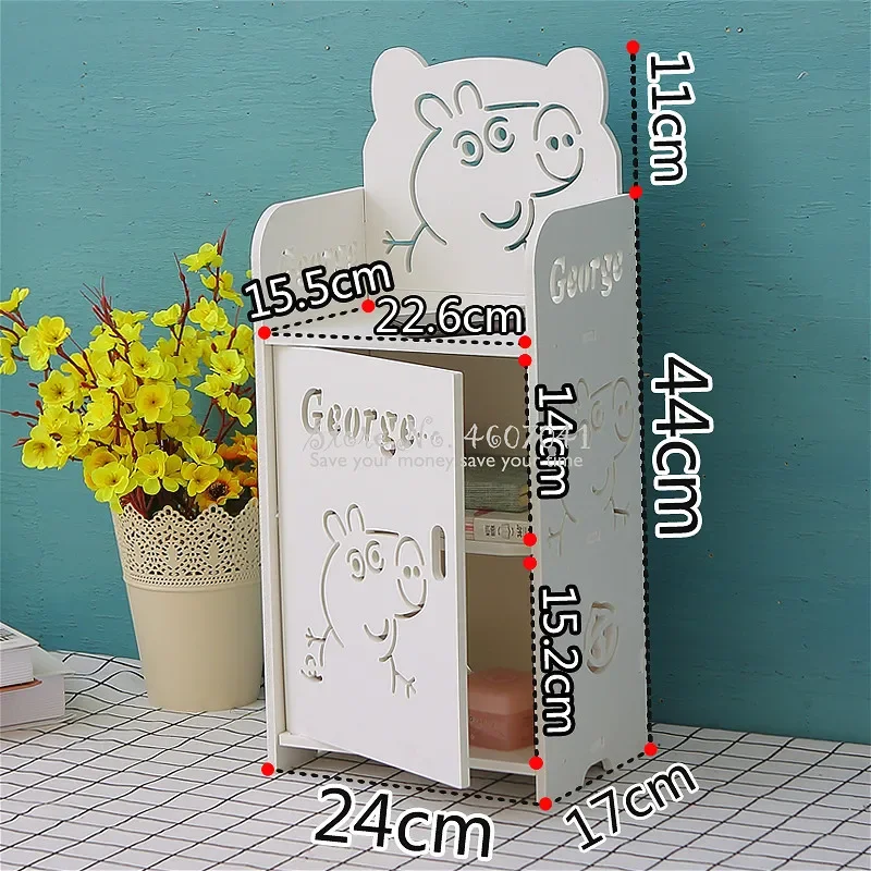 Children Cabinets kids Cartoon Bedside Table Boys &Girls Creative Modern Minimalist Bedroom Nightstand Multi-layer Storage Shelf