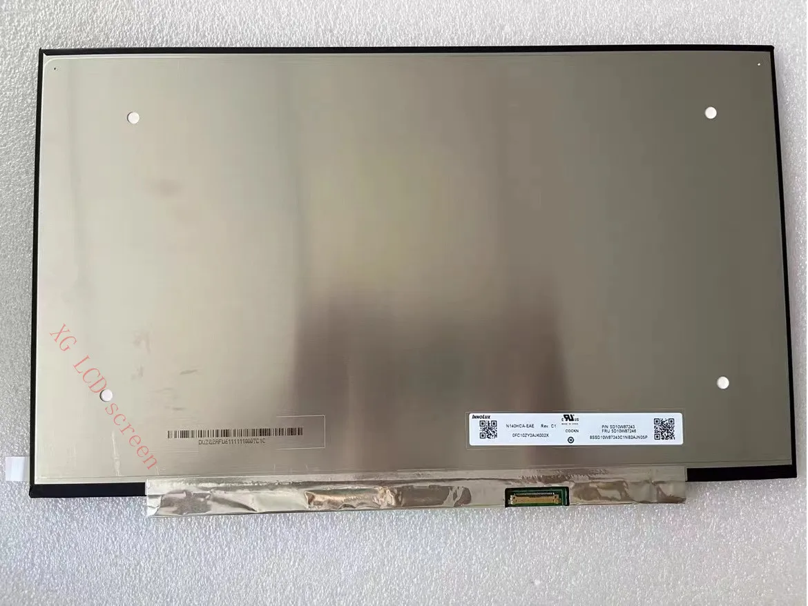 

14.0 inch FHD 1920X1080 N140HCA-EAE Rev.C1 IPS LCD LED Screen panel Replacement non-touch FRU 5D10W87246