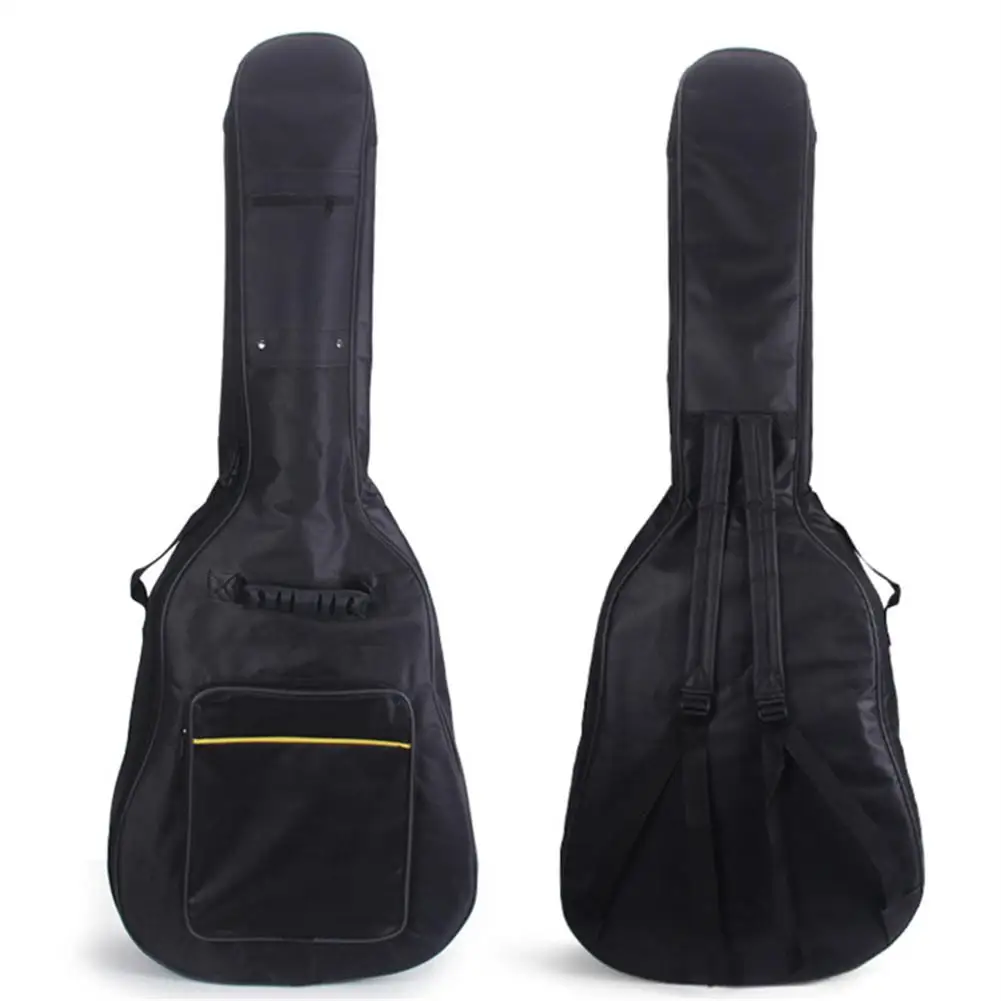 

41-inch Guitar Bag Carrying Case Double Shoulder Straps Thickened Waterproof Backpack For Ukulele Folk Guitar