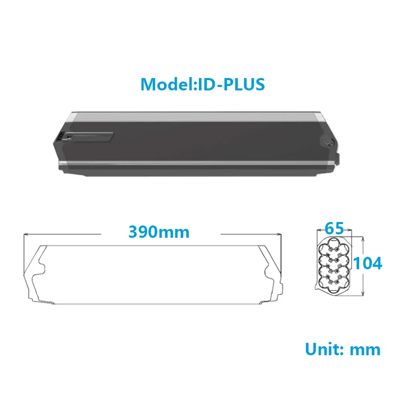 

NCM Moscow Plus Ebike Battery Reention Dorado Plus390 pack 36V 13Ah 17.5Ah 48V 10Ah 14Ah For Troxus Skyhopper Fat Tire EBike