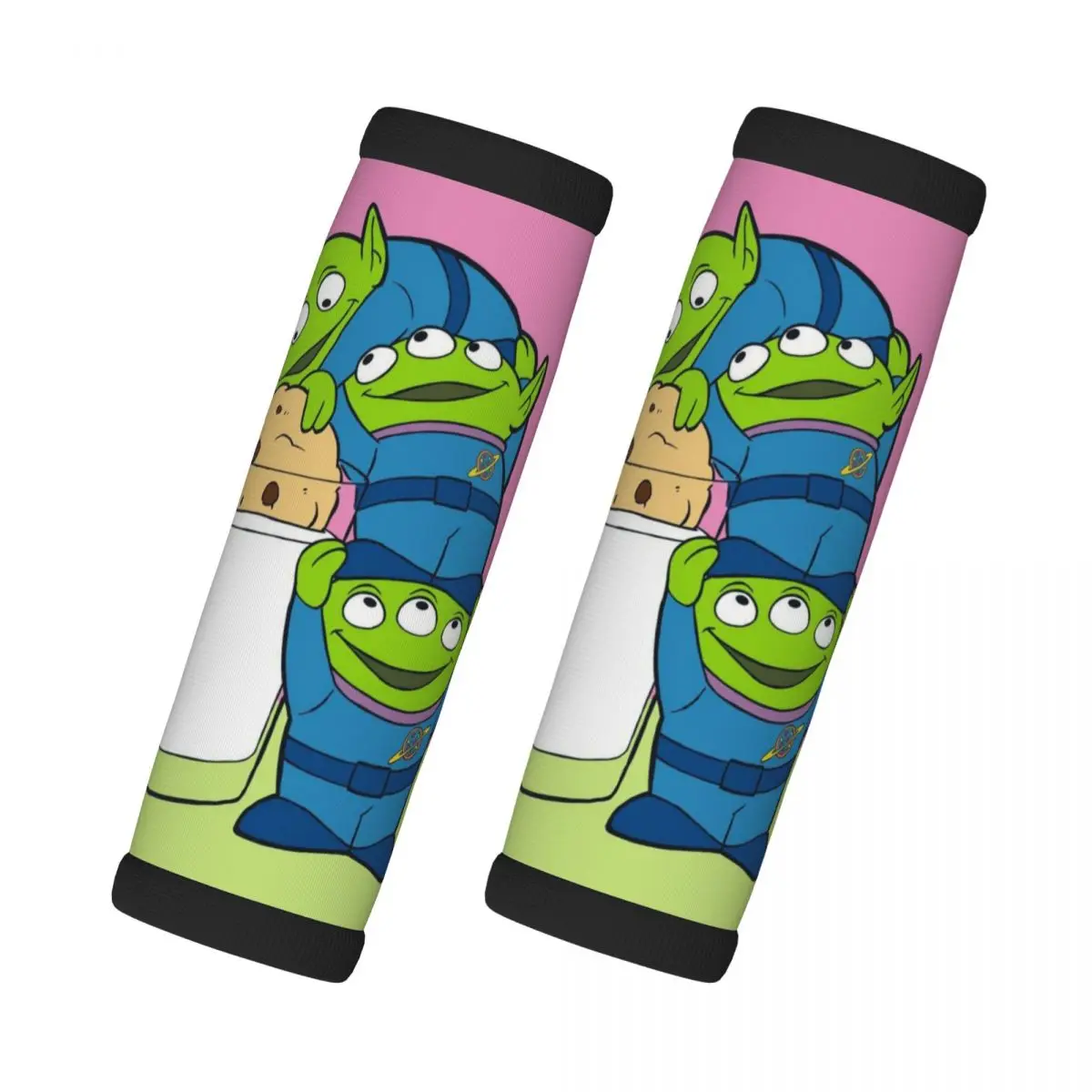 

Custom Toy Story Cartoon Luggage Handles Wrap Grips 2 Pcs Handle Grip For Travel Bag Luggage Suitcase Airplane Soft