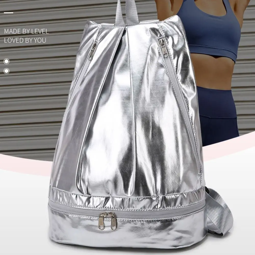 Mochila deportiva impermeable gran capacidad con separador seco y mojado