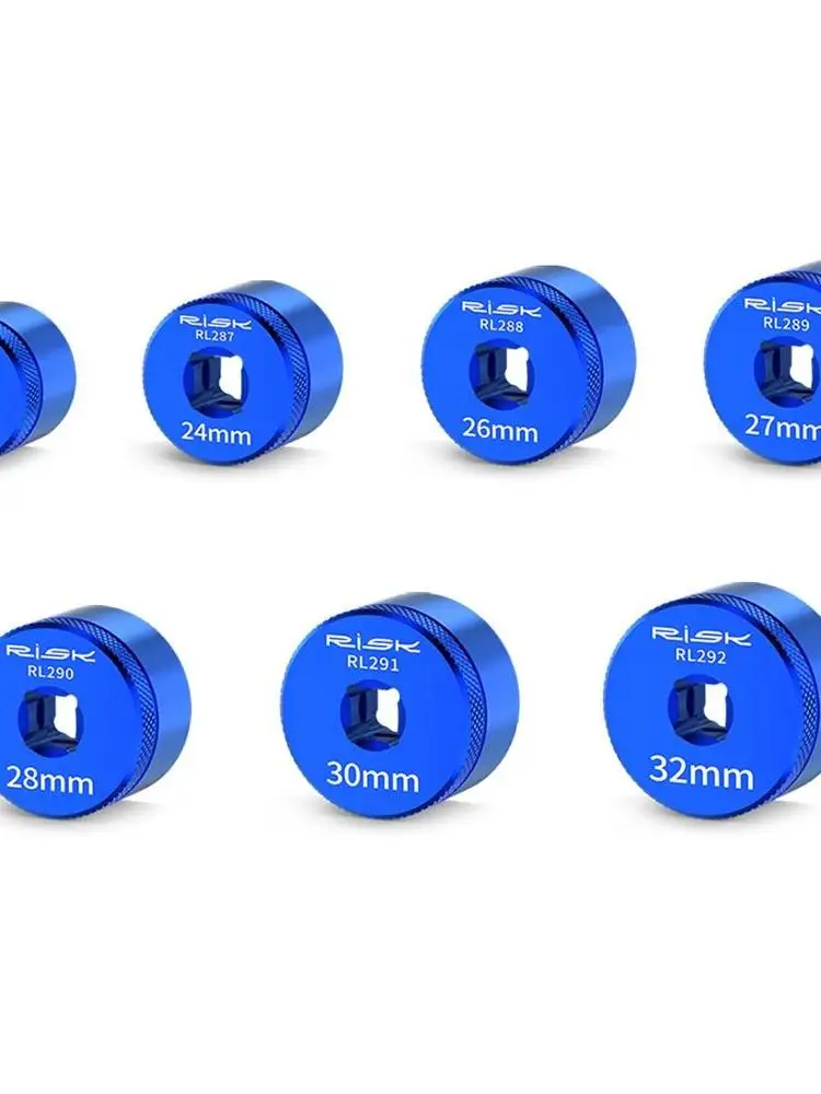 AliExpress NONE Aluminum Alloy Mountain Bike Fork Repair Tools Blue 20mm-32mm MTB Suspension Fork Tools Maintenance Tools Cover Removal Tools