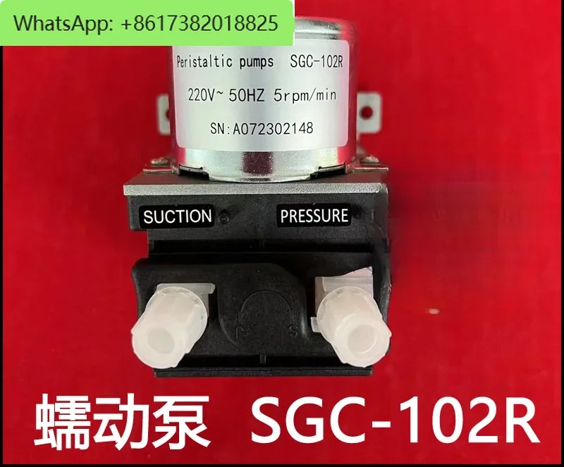 Monitoring System Anti-corrosion High Efficiency Peristaltic Pump SGC-102R Gas Analyzer Condenser Drain Pump