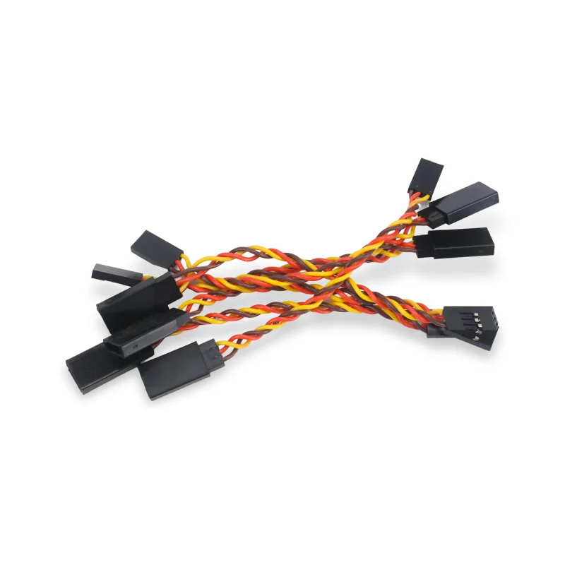 10 / 15 / 20 / 30 / 50 / 100cm Servo Extension Cable 30 core For Futaba JR Anti-interference Servo For RC Helicopter Part 10pcs