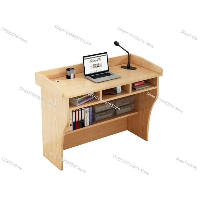 

Classroom Lecture Table Teacher Lecture Platform Small Table Teacher Training Lecture Table