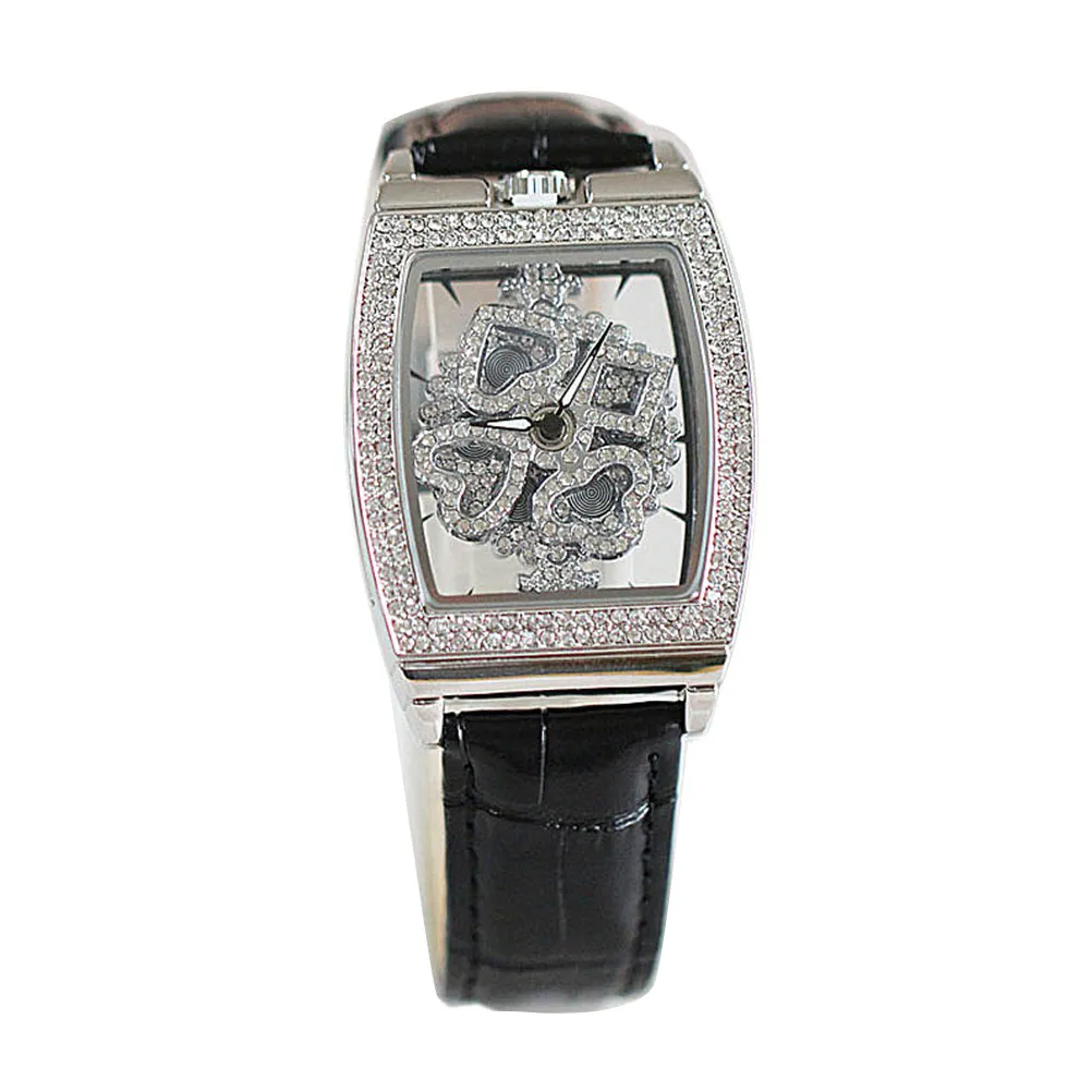 1Pcs Women Wristwatch Diamond Border Stylish Waterproof Business Wristwatch Lightweight Comfortable Gift