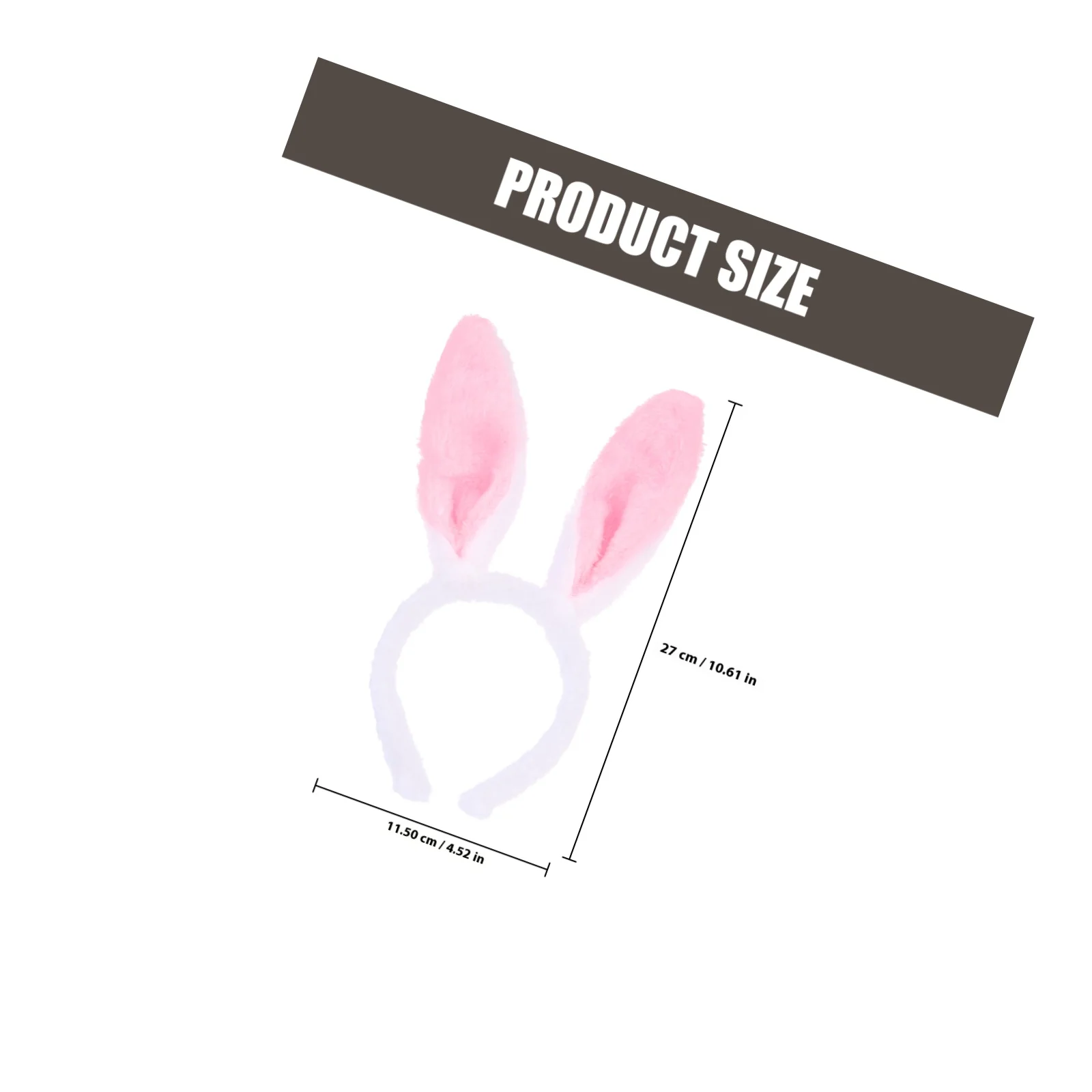 3 Sets Hasenkostüm-Set, sicheres Material, stabiler Rahmen, Kopfschmuck, Party, Bühnenaufführung, wiederverwendbare Cosplay-Requisiten, Zubehör