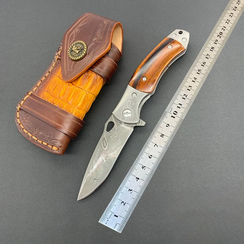 سكين جيب قابل للطي من الفولاذ  - مراجعة Edc Carry Pocket Knife وسعره
