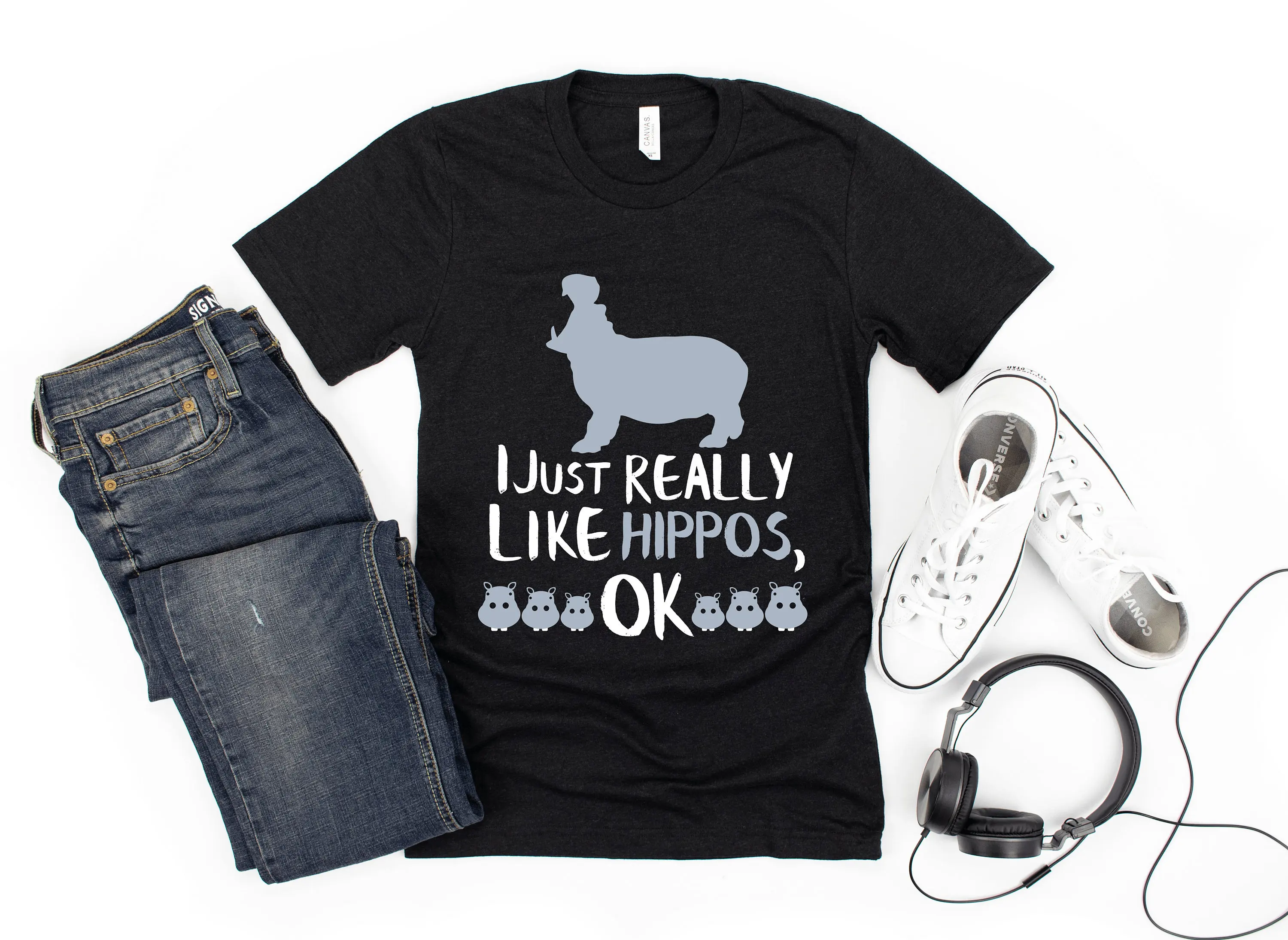 

Hippo Hippos Hippopotamus S Baby Print Party Art Animal Cute