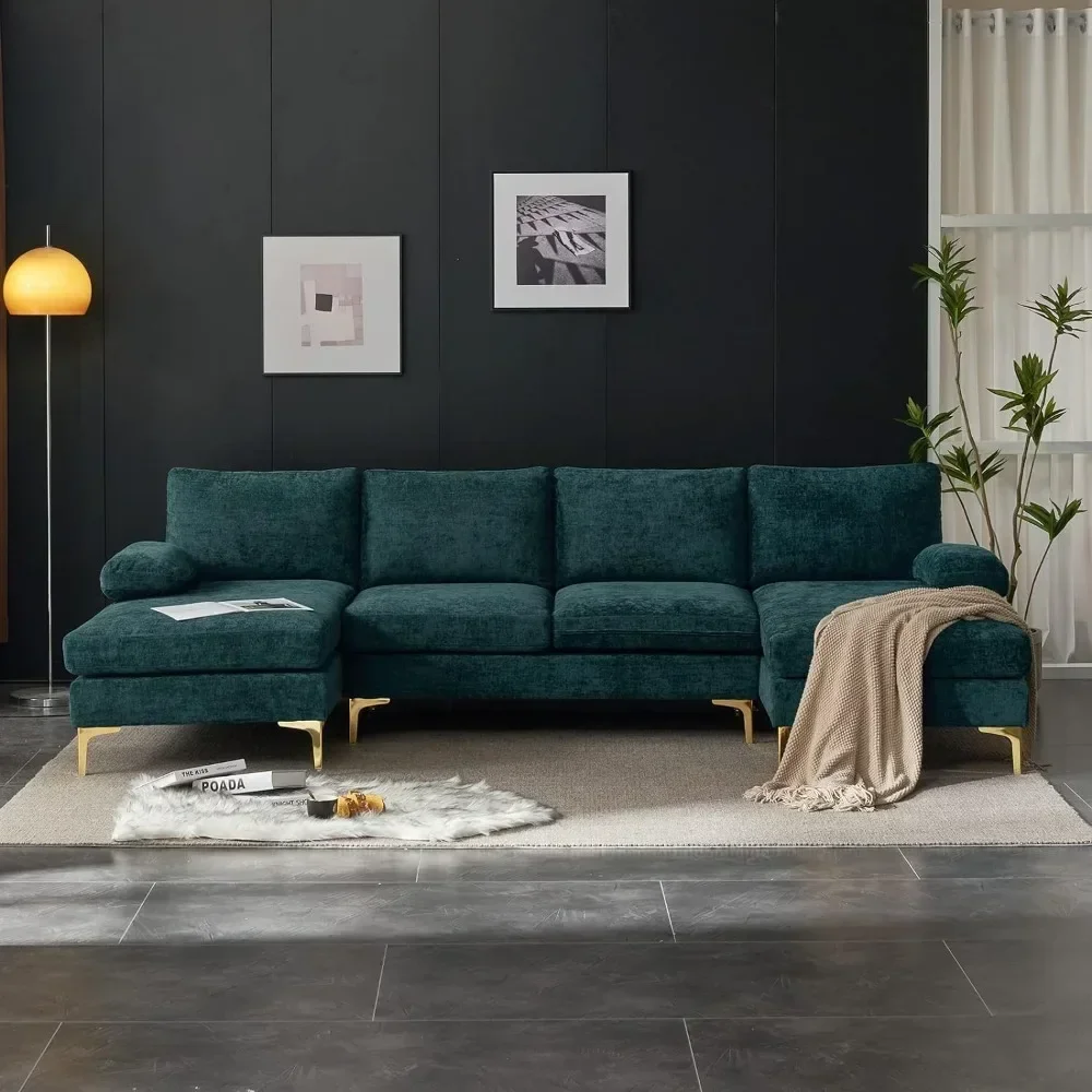 Living Room Sofas,Convertible Sectional Sofa 110