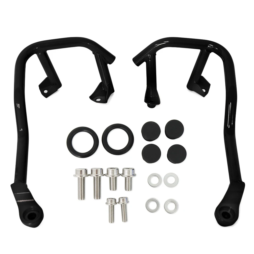 For DUKE990 DUKE 990 2024 2025 Accessories Lower Engine Guard Crash Bar Protection Lower Upper Lower Orange Crash Bar