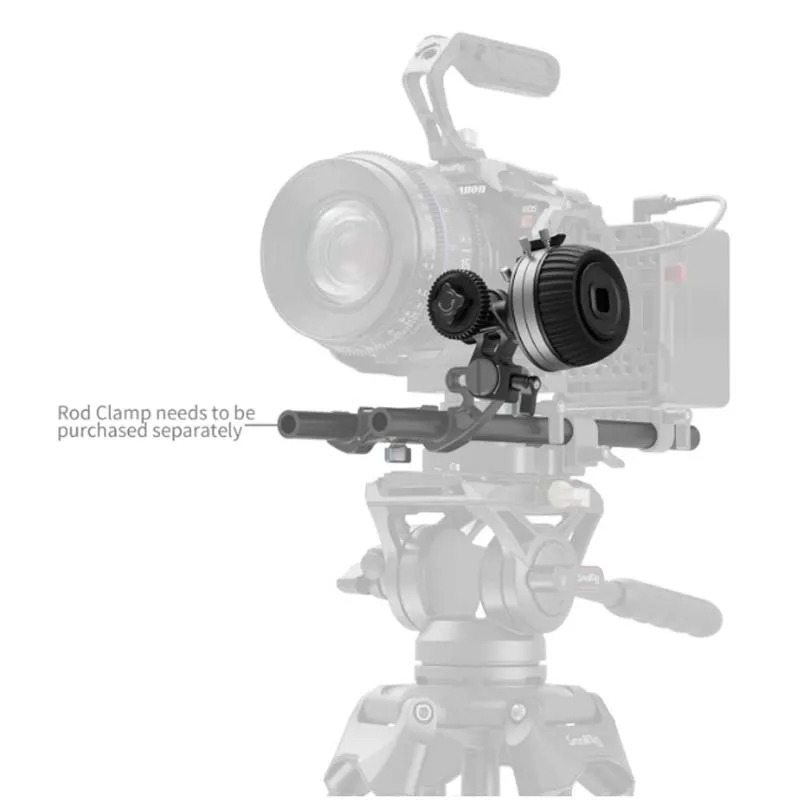 

Smallrig F50 Follow Focus Precise Control Stepless Damping Lever Adjustment with A/b Stops for Dslr/ Mirrorless /inema Camera