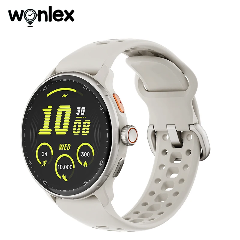 Wonlex Men Smart Watch GPS 3ATM Waterproof Outdoor SOS Call 24 H Heart Rate Monitoring Bluetooth Call Fitness Smartwatch Spark2