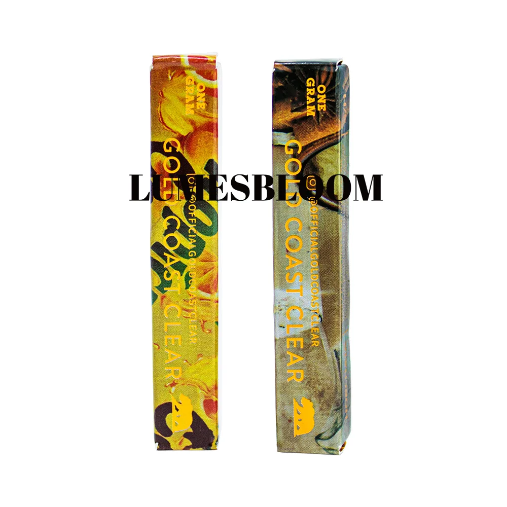 Gift Display Box Empty Gold Coast Bear 1ml Cartridge Storage Box Zkkitlez Ape 510 Threaded Tank Paper Box Customize Packaging