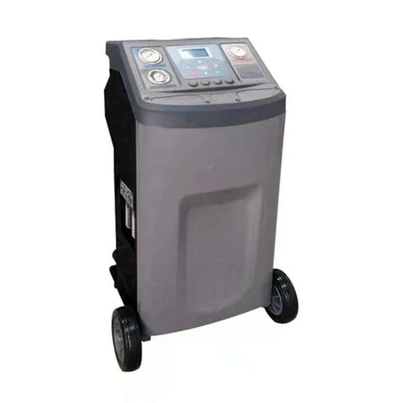 

Semi-automatic automotive refrigerant recovery and filling machine automotive refrigerant