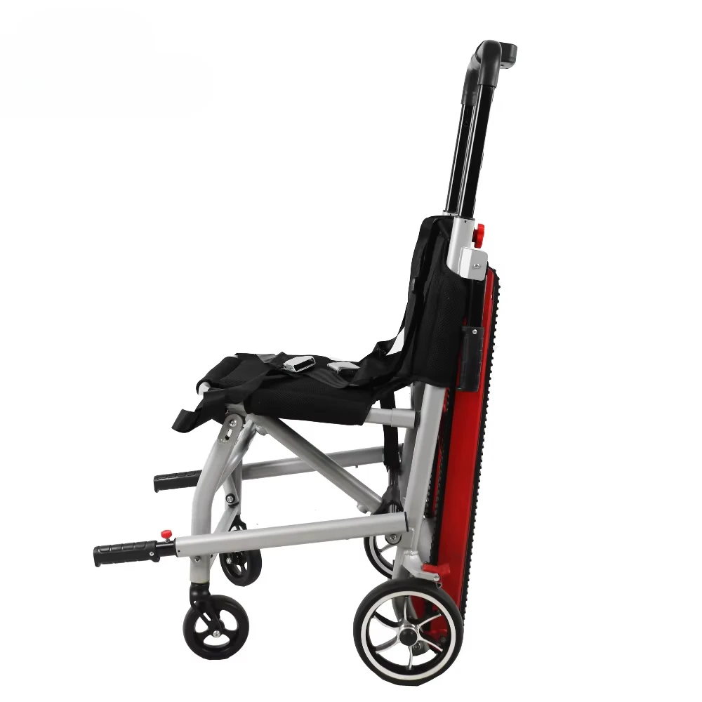 Aluminum Disability Patients Handicapped Function Staircase Motorized Foldable Crawler Hydraulic Electric Folding