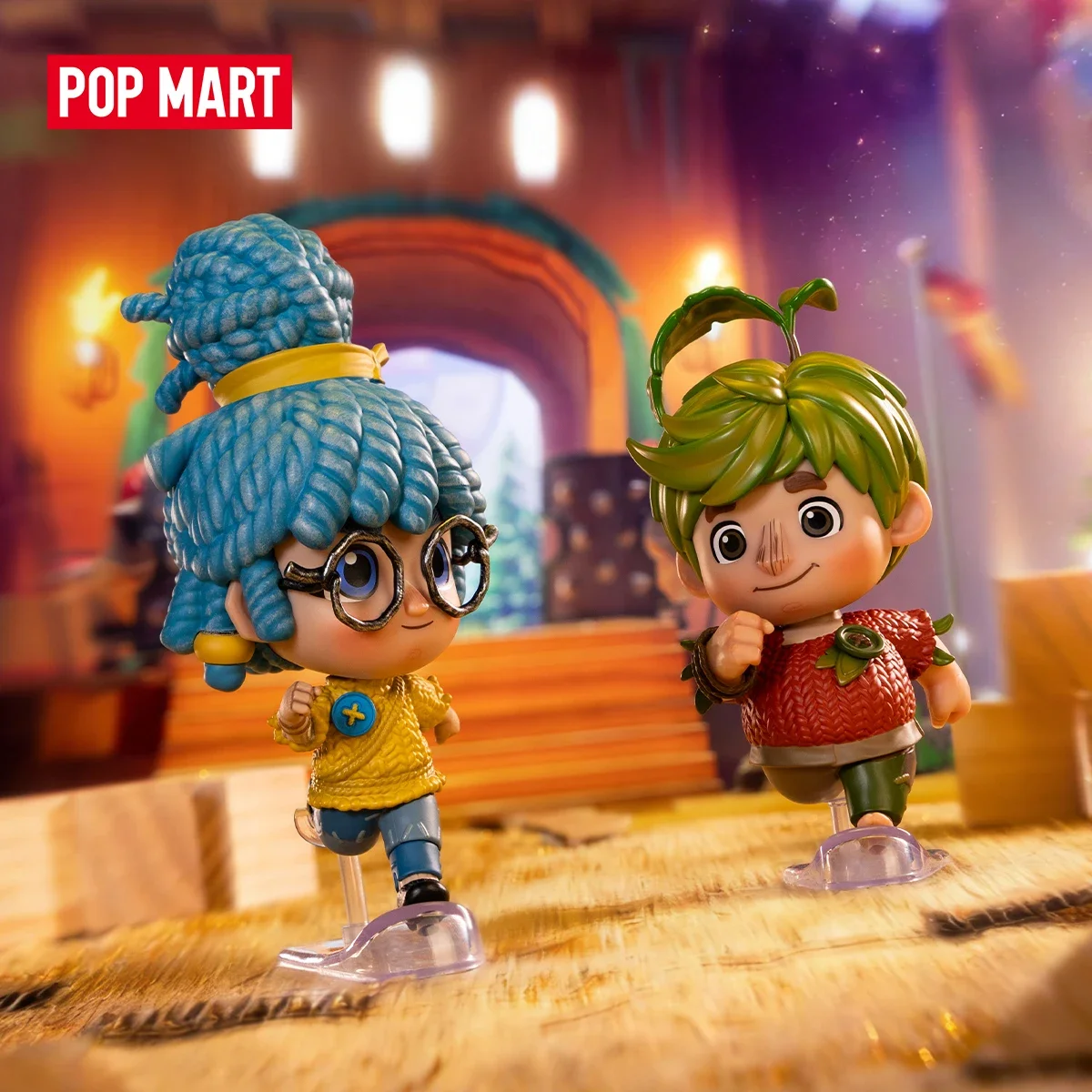

POP MART Game It Takes Two Let's GONG Blind Box: Фигурки Коди Мэй, подвески, брелоки, милые украшения, подарок на День святого Валентина