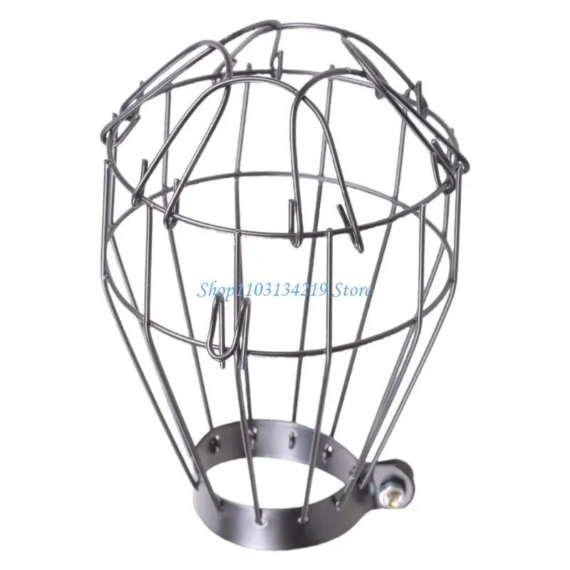 N5KC Industrial Grade Lamp shade Protective Iron Reticulation For Strengthened Bulb Longevity